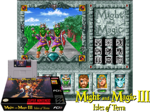 Might and Magic III - Isles of Terra (U) Cover